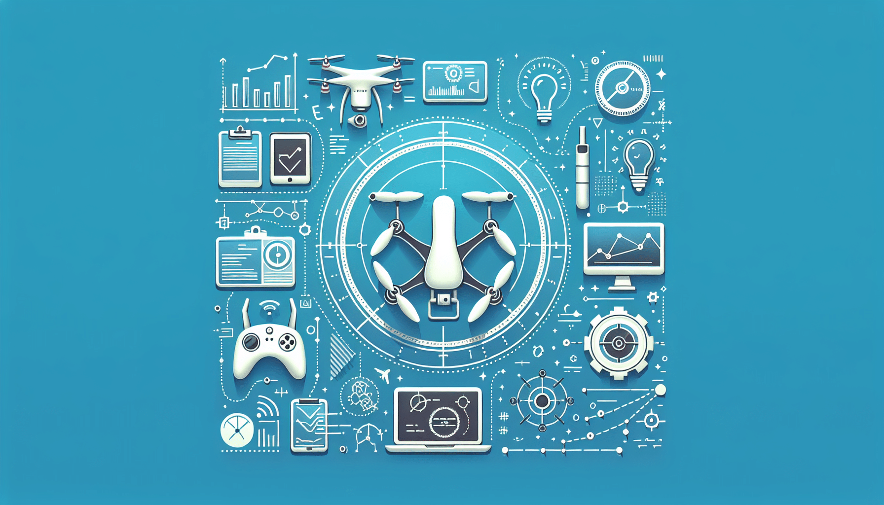 Data-driven illustration showing HR professionals challenging misconceptions in human resources using real-time analytics reports.